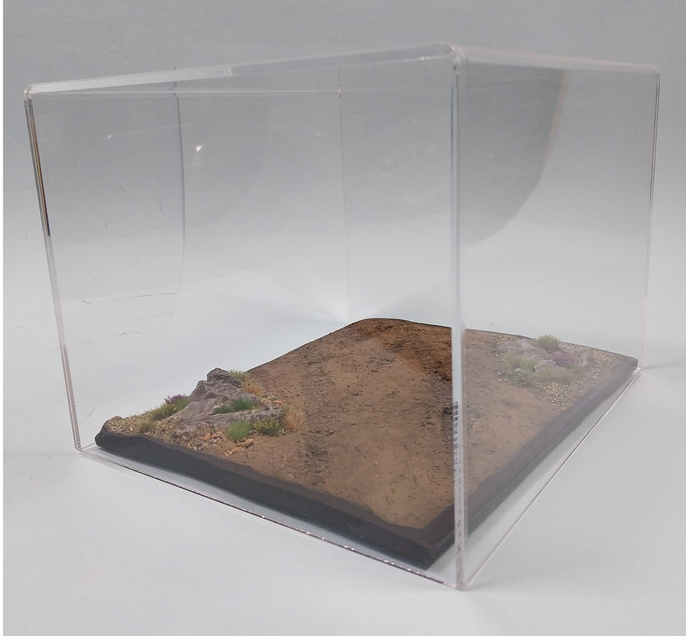 FoG Models quality acrylic display case #1 size 21cm x 18cm x 15cm high