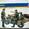 Italeri 1/35 scale WW2 German BMW R75 with Sidecar