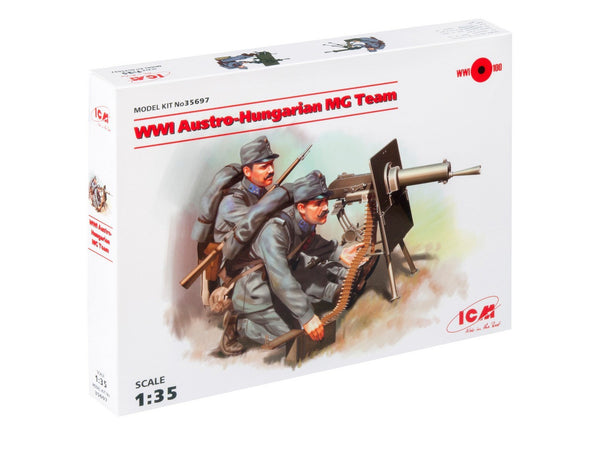 ICM 1/35 WW1 Austro-Hungarian MG Team (2 figures)