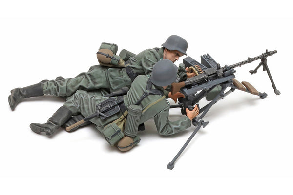 Tamiya 1/35 scale WW2 German MG Team Mid war figure set