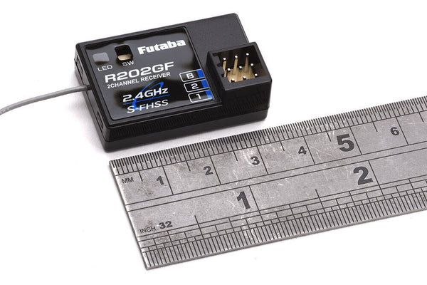 Futaba R202GF 2ch Rx 2.4GHz S-FHSS receiver