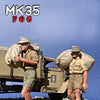 MK35 FoG models 1/35 scale resin model kit  Afrika Korps 1941-1943 feeding .2 figures and flour bags