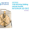 Quinta Studio 1/35 WW2 US Army folding canvas Bucket