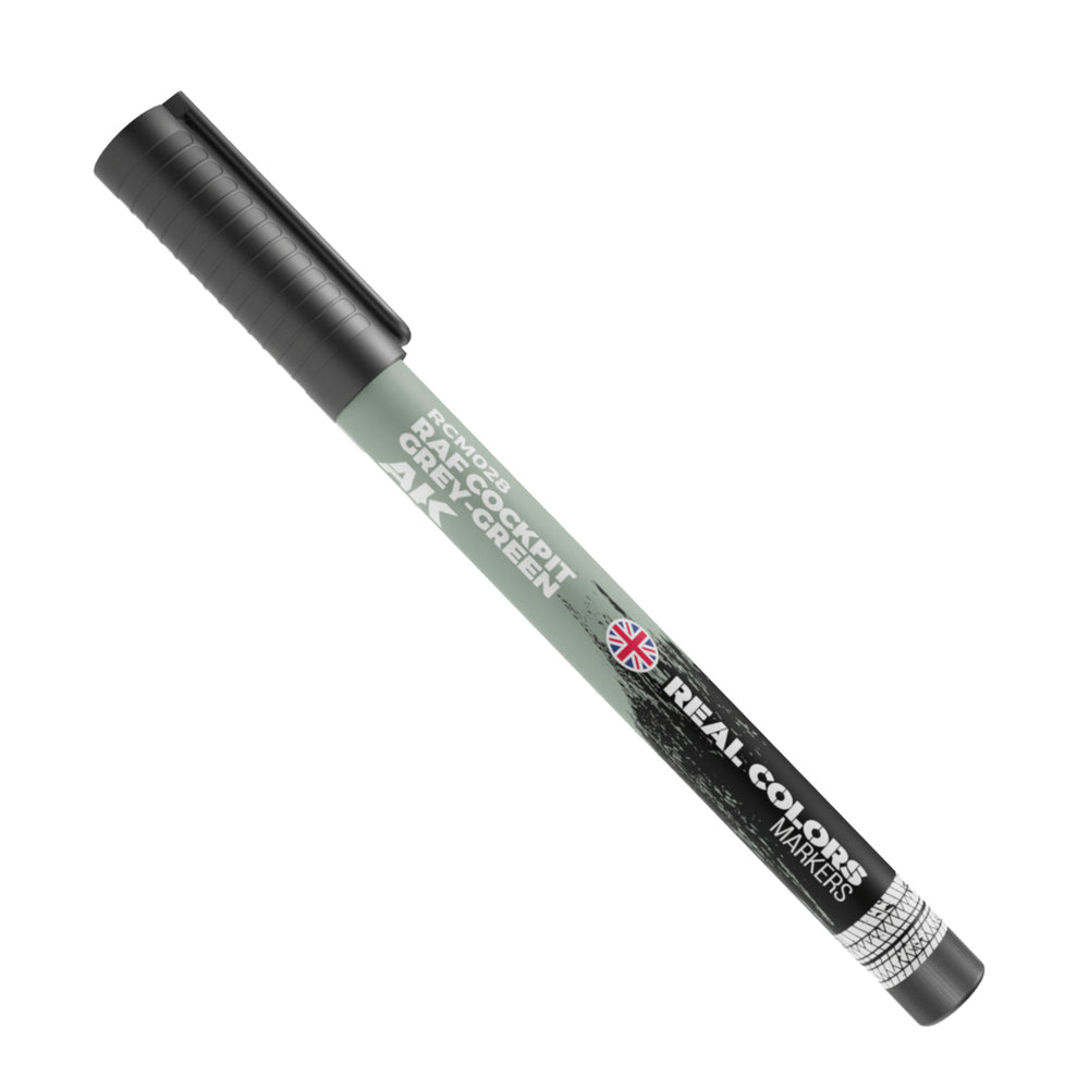 AK Interactive Real Colour Marker - RAF COCKPIT GREY-GREEN