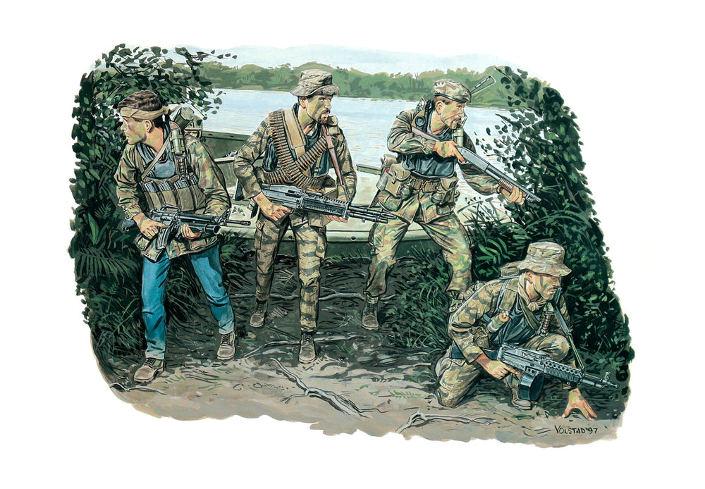 Dragon 1/35 scale Vietnam war U.S. Navy Seals