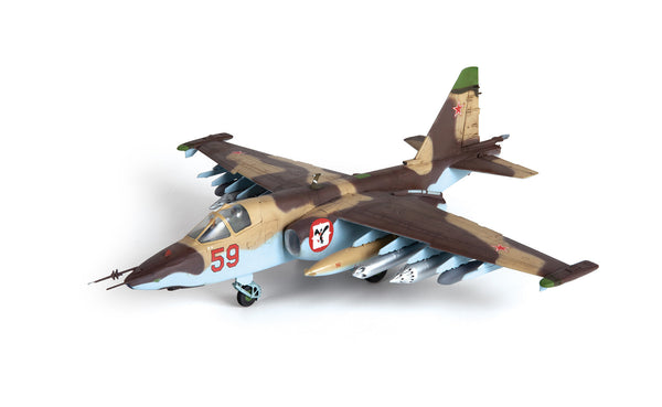 Zvezda 1/72 scale Soviet Attack Aircraft SU-25 “Frogfoot”