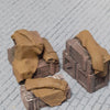 HFS 1/35 Stowage set #3 – WW2 British 'Boxes and tarps' 3 pce set