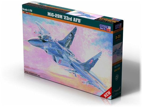 MisterCraft 1:72 MIG-29M '23rd AFB'