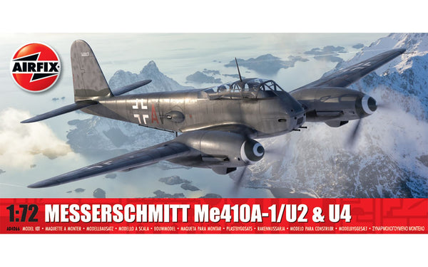 Airfix 1/72 WW2 German MESSERSCHMITT Me410A-1/U2 & U4