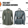 AK Interactive GEN 3 - GERMAN FIELD GREY UNIFORMS 3G PAINT SET