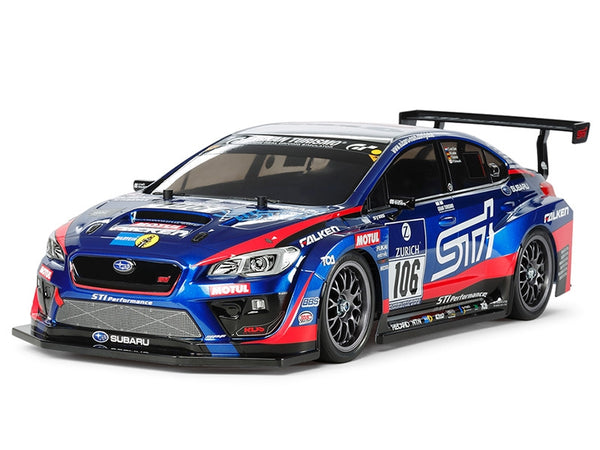 TAMIYA 58645 1:10 RC Subaru WRX STI 24H car model kit starter pack