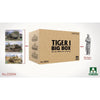 1:35 TIGER I BIG BOX 3 kits & 1:16 Otto Carius figure Model Military Kit