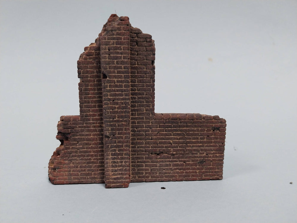 FoG Models 1/35 scale Ruined building walls #12 size 100mm x 90mm high