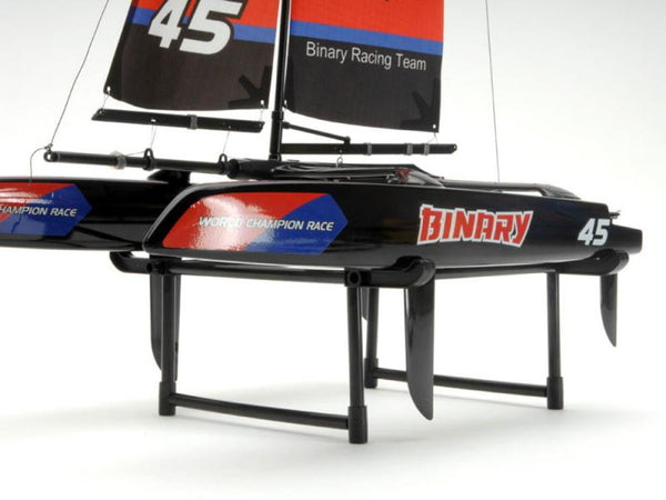 JOYSWAY BINARY V2 400MM MINI CATAMARAN SAILBOAT RTR RED