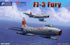 kittyhawk 1/48 FJ-3 Fury model kit