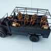 Homefront WW2 British Commonwealth Infantry Seated 1/35 scale 6 figures + Driver