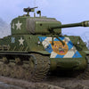 I LOVE KIT 1/16 scale WW2 US M4A3E8 Sherman Easy Eight tank model kit