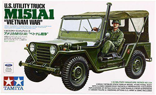 Tamiya 1/35 scale US Army utility truck M151 A1 Jeep Vietnam