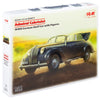 ICM 1/35 WW2 Admiral Cabriolet, WWII German Staff Car with Figures