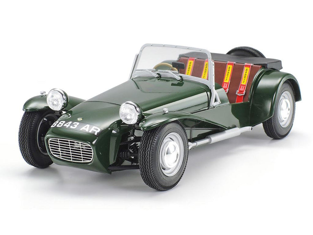 Tamiya 1/24 scale CARS Lotus Super 7 Series II car model kit