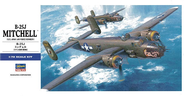Hasegawa 1:72 North American B-25J Mitchell
