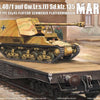 Zimi Models 1/35 Marder I 7.5cm Pak.40/1 auf Gw.Lr.s.(f) Sd.kfz.135 with German 50 Ton Type SSy45 Flatcar Schwerer Platformwagen 2 in 1 Kit