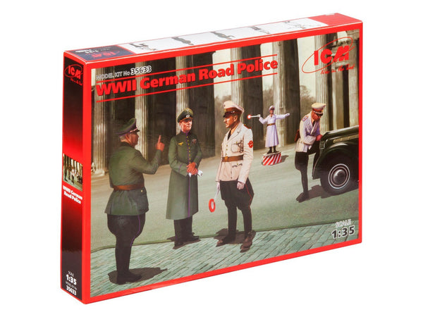 ICM 1/35 WW2 German Road Police (5 figures)