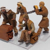 1/35 scale WW2 British LRDG truck crew (4 Figs)