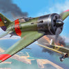 Zvezda 1/72 scale WW2 Russian I-16 Polikarpov Type 5 Soviet Fighter Aircraft