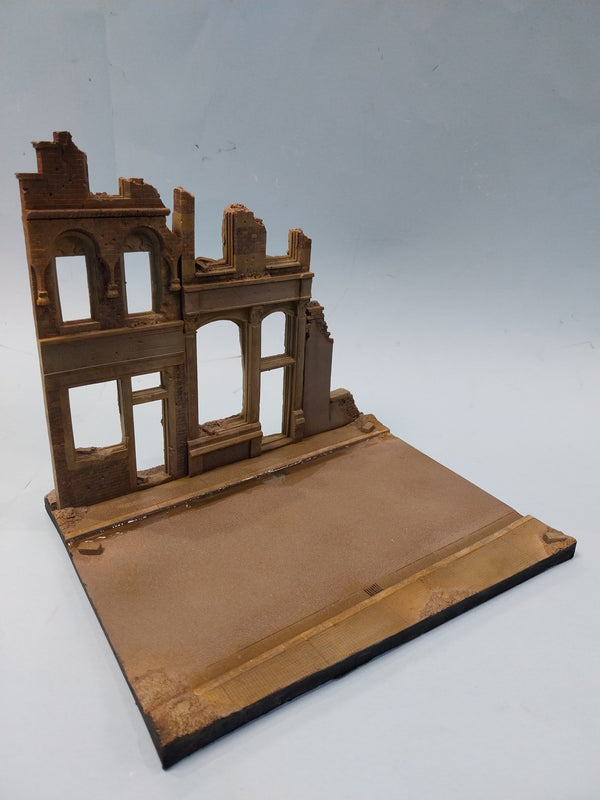FoG Models 1/35 scale Diorama Base and buildings model kit #8 base 275mm x 215mm