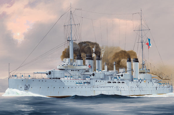 Hobbyboss 1:350 Pre-Dreadnought French Navy Battleship Danton