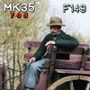 MK35 FoG models 1/35 Scale Civilian carter Civil conduisant sa charrette
