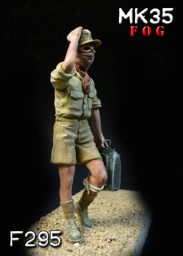 MK35 FoG models 1/35 scale WW2 D.A.K. Soldier "Water supply"