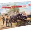 ICM 1/35 WW2 German Army Group "Center" (Summer 1941)   (Kfz.1, Typ L3000S, German Infantry (4 figures), German Drivers (4 figures))