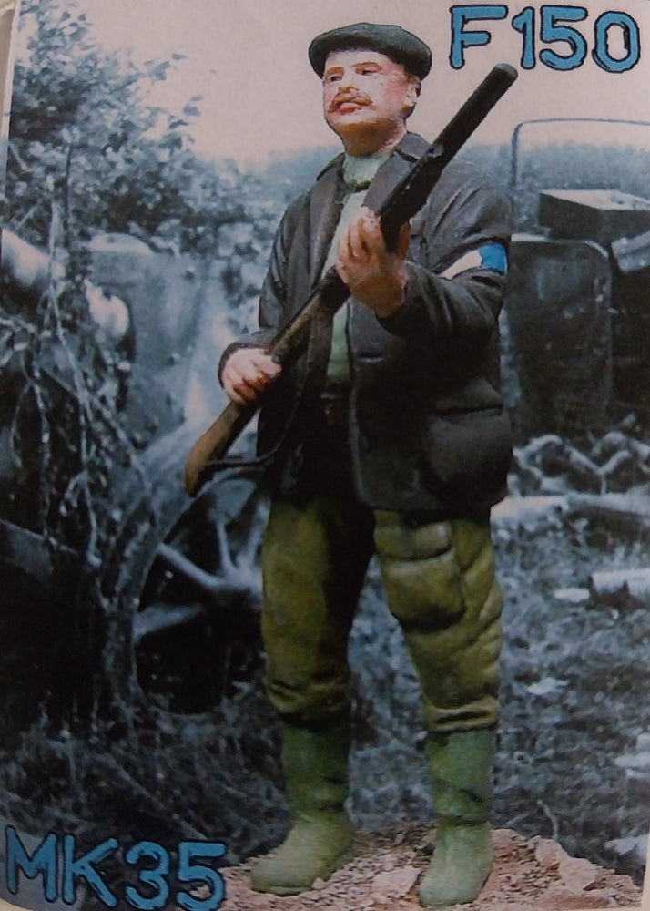 MK35 FoG models 1/35 Scale WW2 FFI French resistent Marcel Resistant Franacais