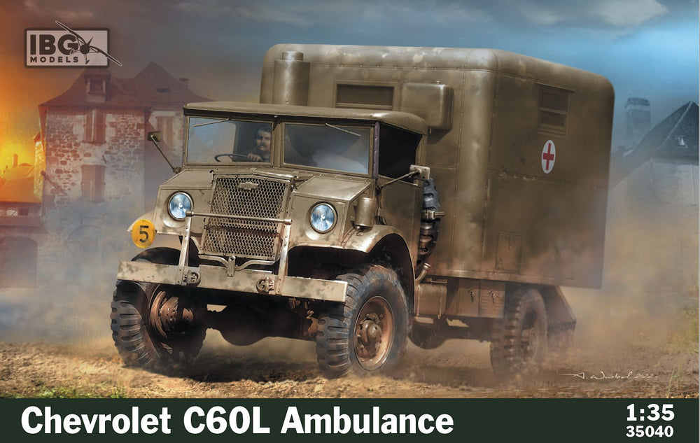 IBG 1/35 WW2 CHEVROLET C60L Ambulance