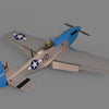 Phoenix P-51D Mustang .61~.91/15cc ARTF RC plane model