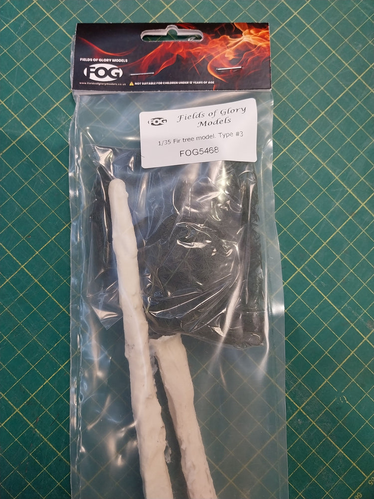 FoG Models 1/35 Fir tree model. Type #3