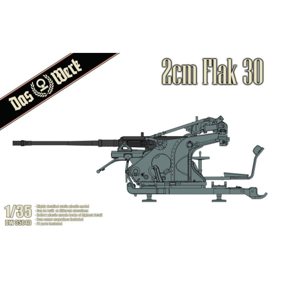 Das Werk 1/35 WW2 German 2 cm Flak 30