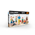 AK Interactive 1/35 Scale plastic figure kit Children SET 1: Boys. 