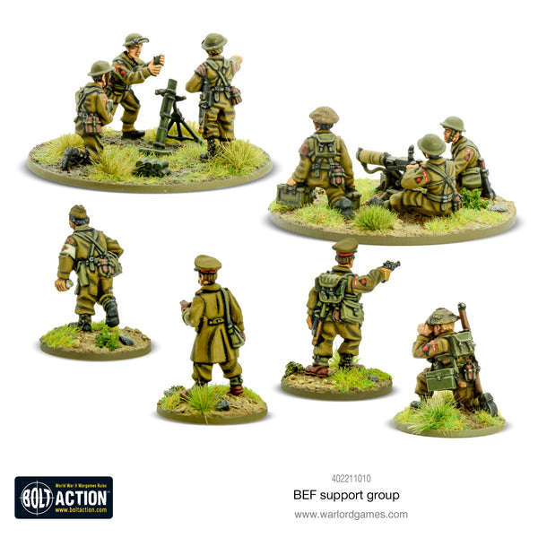Warlord Games 28mm - Bolt Action WW2 BEF Support Group (British Expeditionary Force)