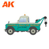 AK Interactive 1/35 scale MODEL KIT Land Rover 88 Series IIA Crane Tow Truck