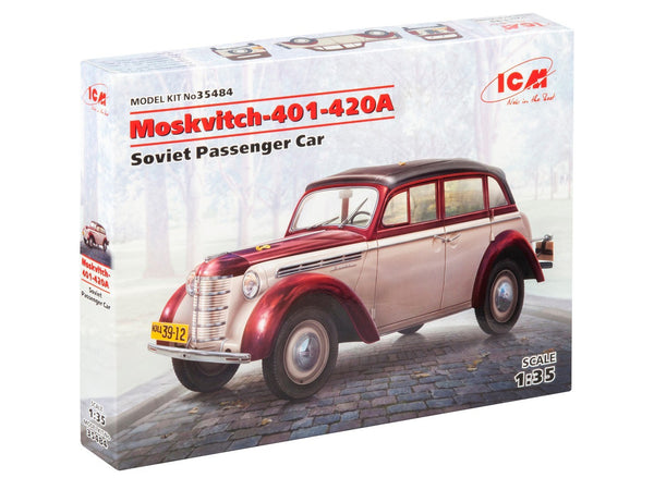 ICM 1/35 Moskvitch-401-420A, Soviet Passenger Car