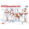ICM 1/35 WW2 Finnish Riflemen (Winter 1940) (4 figures - 3 rifleman, 1 reindeer)