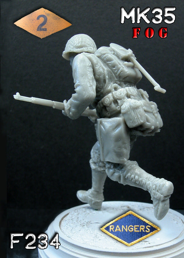 MK35 FoG models 1/35 Scale WW2 US Ranger of the 2nd Battalion Normandy 1944 #3