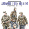 Miniart 1/35 scale WW2 German Luftwaffe Field Regiment infantry figures in late-war winter clothing