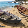 Miniart 1/35 scale Wooden Boats 2 Kits in 1
