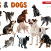 Miniart 1/35 scale CATS & DOGS diorama accessory model kits