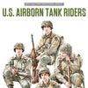 Miniart 1/35 scale WW2 U.S. Airborne tank riders in seated poses