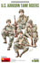 Miniart 1/35 scale WW2 U.S. Airborne tank riders in seated poses
